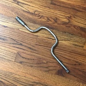 Vintage 1/2 Drive Speed / Brace Socket Breaker Swivel with Spin Handle Hand Tool